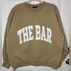 The Bar Sweatshirt size Large